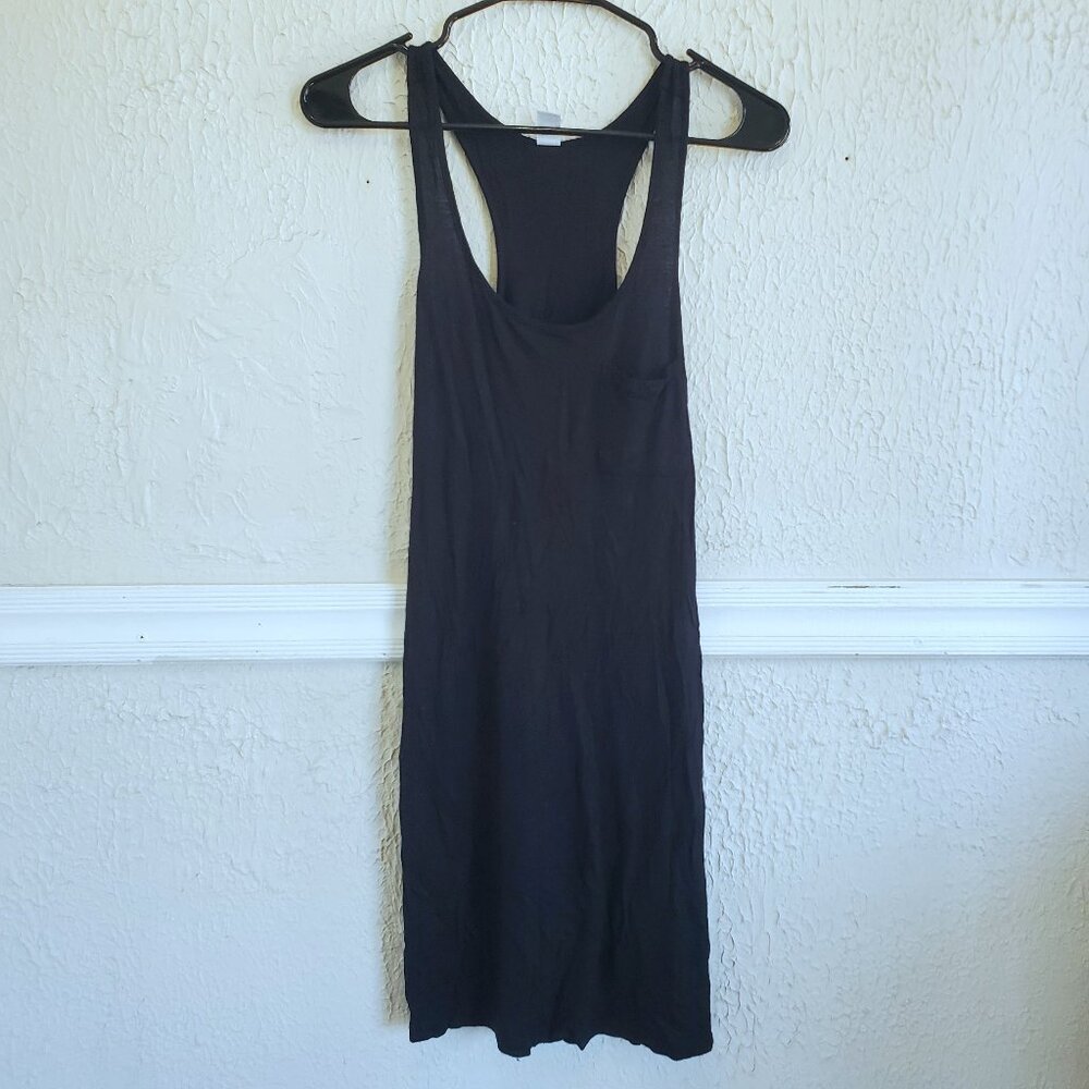 Old Navy Racerback Tank Dress, Black, Women's M